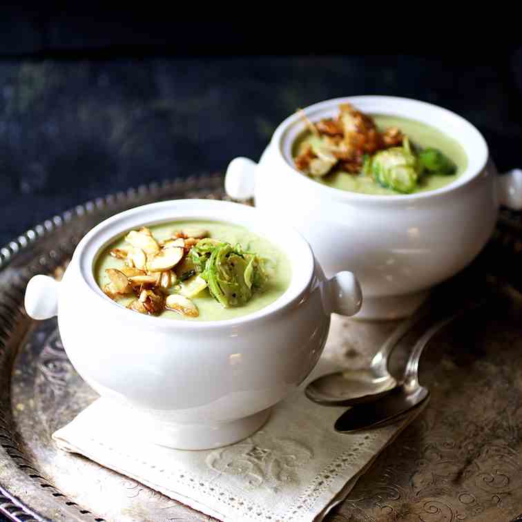 Cream of Brussels Sprout Soup