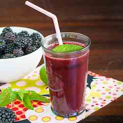 Frozen Blackberry Mojito