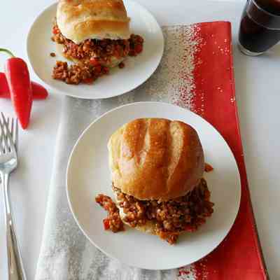 Lentil Quinoa Sloppy Joe