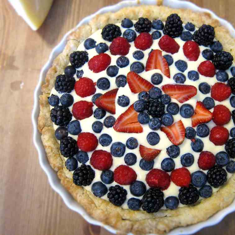 Mixed Berry Tart 