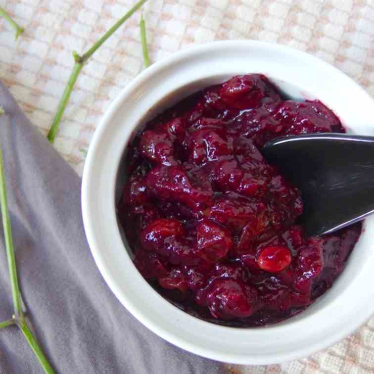 Jamaican Jerk Cranberry Sauce