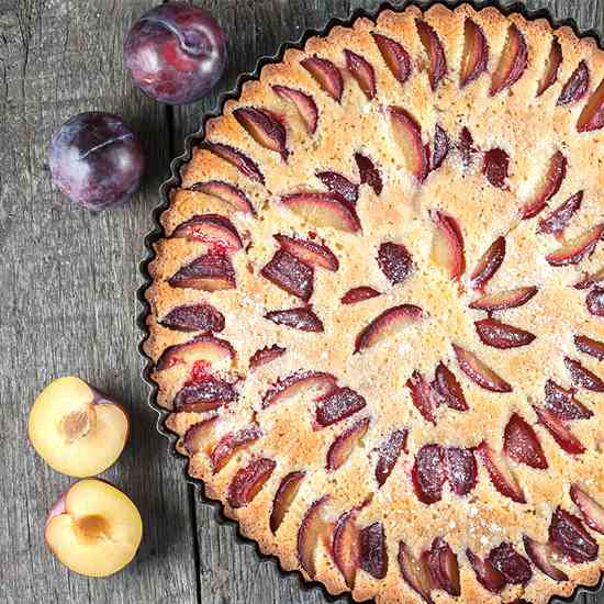 Plum tart