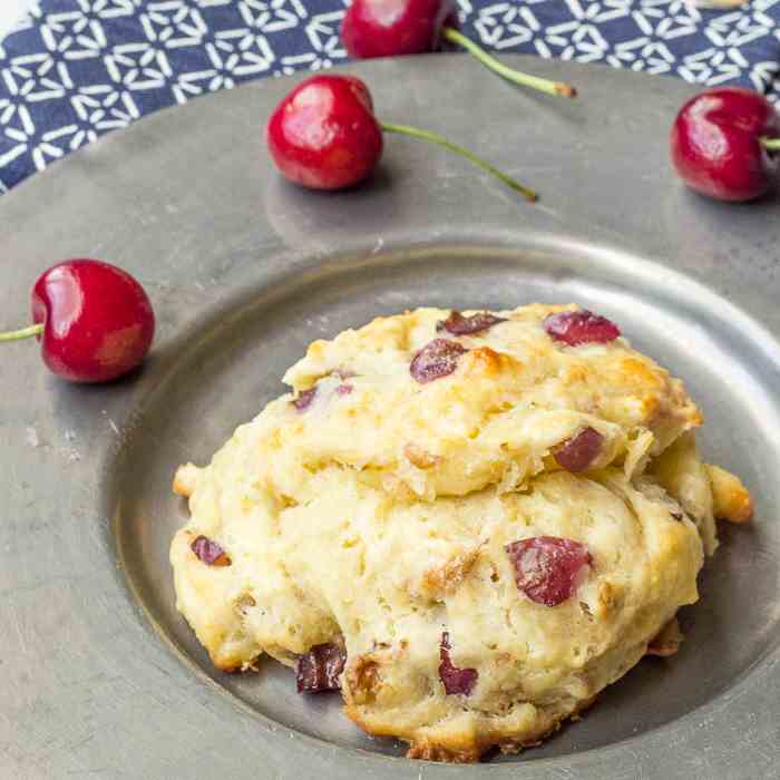 Cherry Walnut Scones