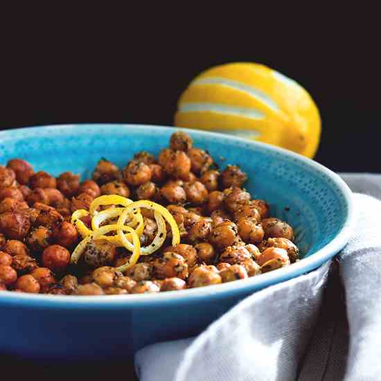 Crunchy Chickpeas 2 Ways