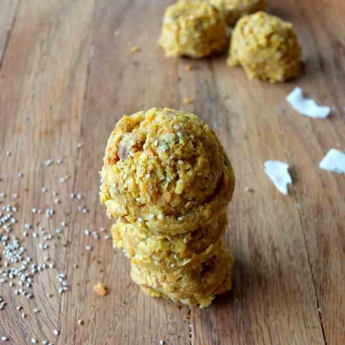 No Bake Carrot Cake Cookies