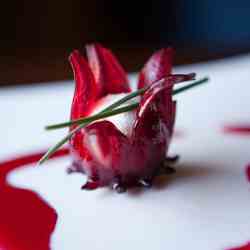 Wild Hibiscus Flowers in Syrup