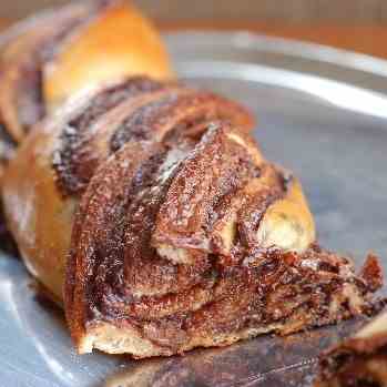 Braided Nutella Bread