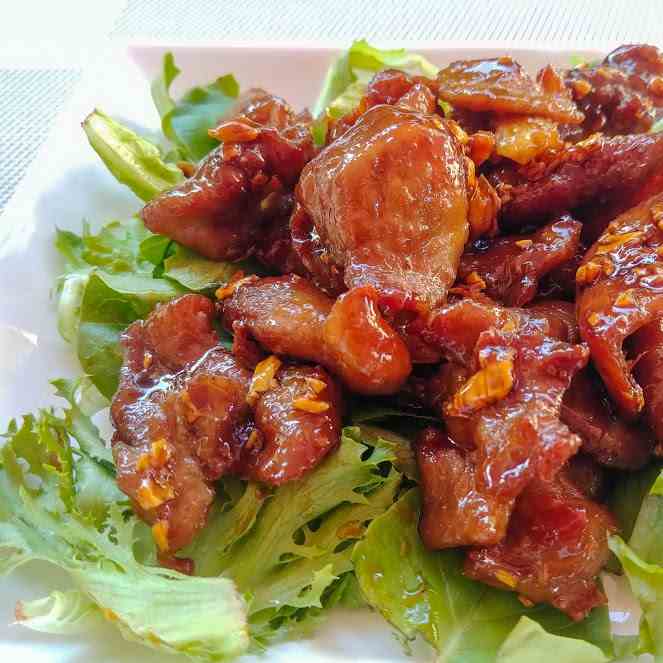 Honey Garlic Pork