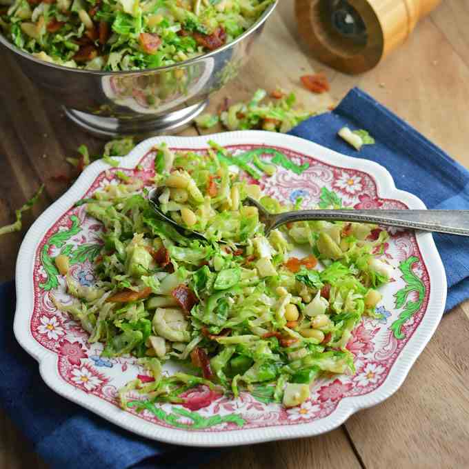 Shaved Brussels Sprouts