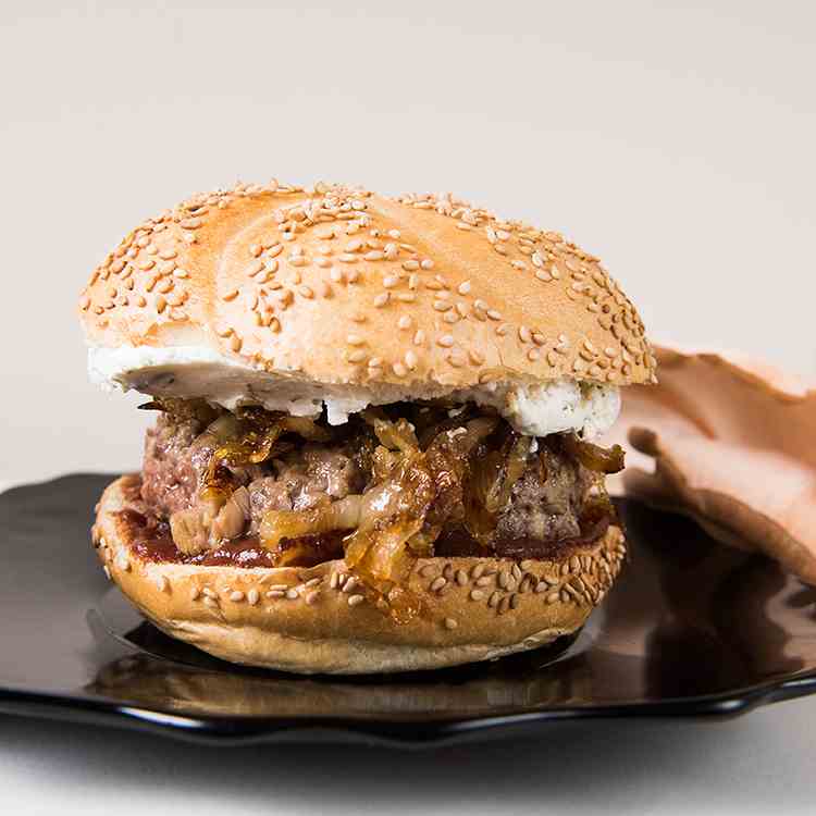 Beef and Oyster Mushroom Blended Burger