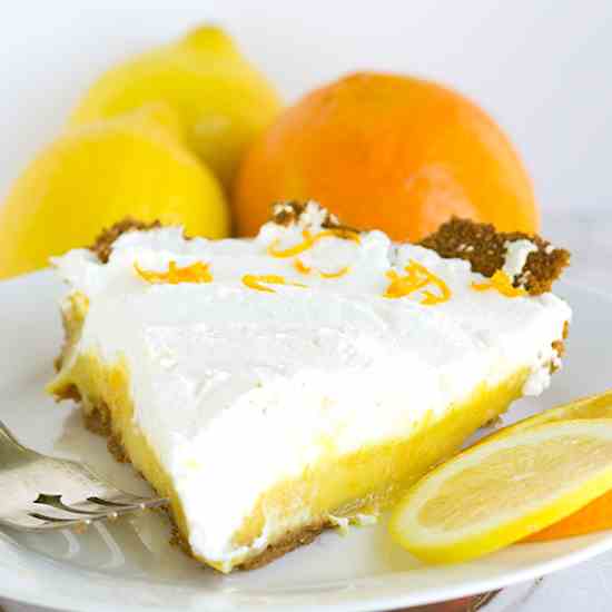 Tangerine Cream Pie