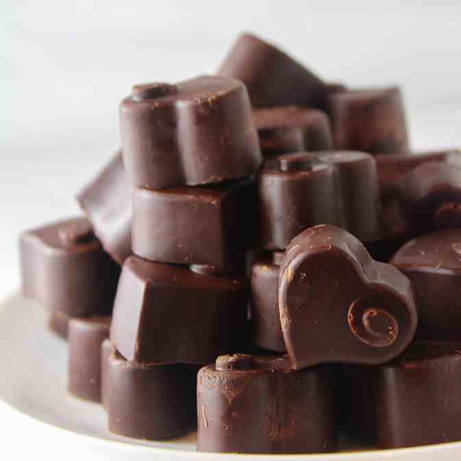 Homemade Dark Chocolate