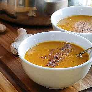 Indian-Spiced Coconut Yam Soup