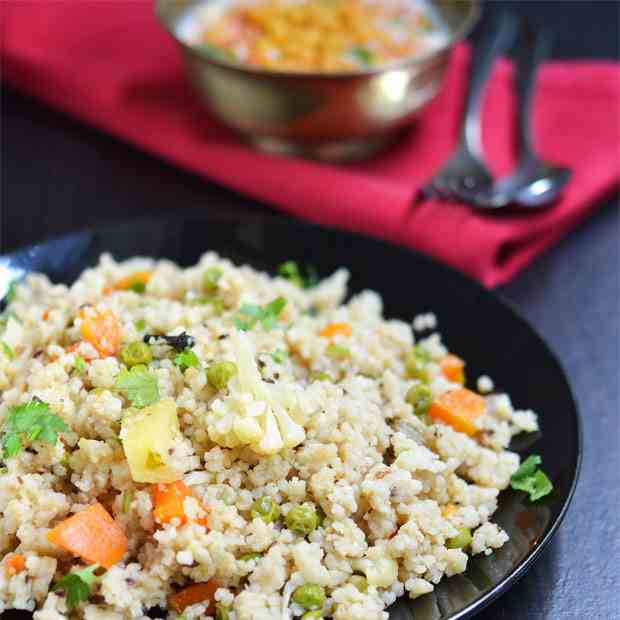 Kodo Millet (Varagu) Pulao