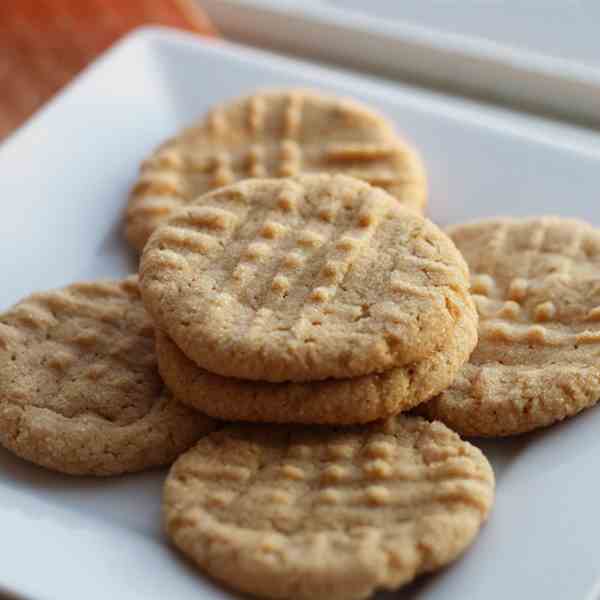 Gluten Free Peanut Butter Cookies