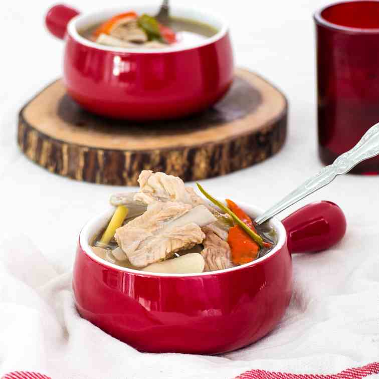Super Tender Pork Rib Tom Yum