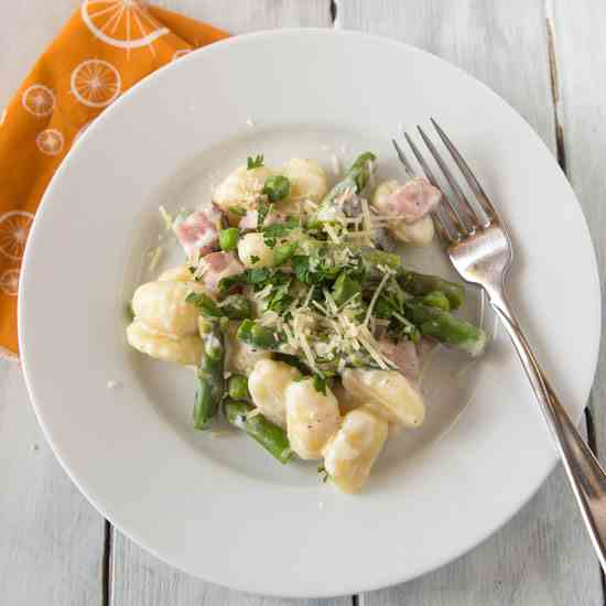 Creamy Spring Gnocchi