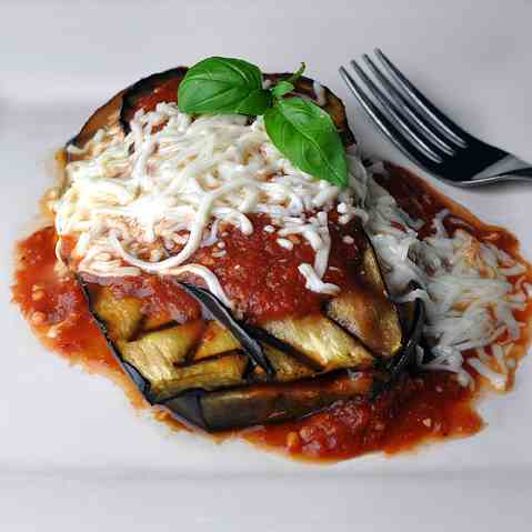 Grilled Eggplant Parmigiana