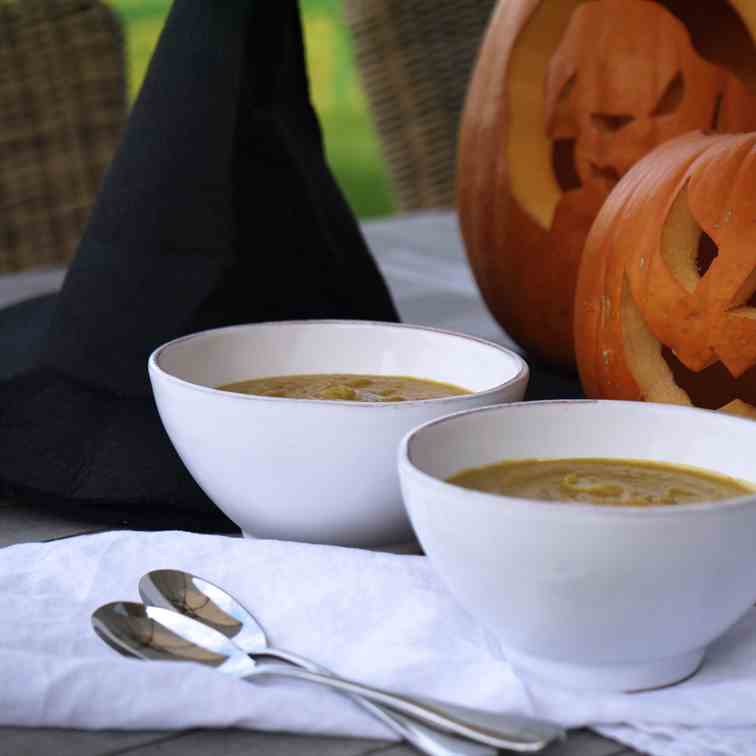  Pumpkin and chestnut soup