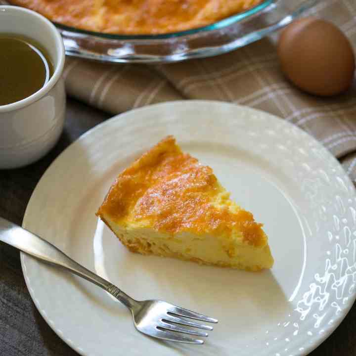 Egg Fast Cheese Quiche