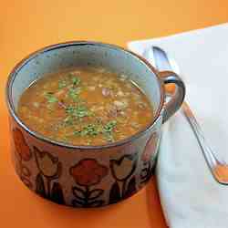 Crock-pot Barley Beef Soup