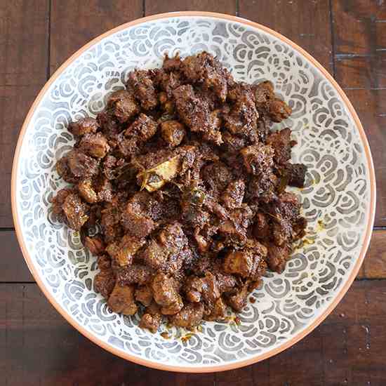 Spicy and Tangy Indian Pork Curry