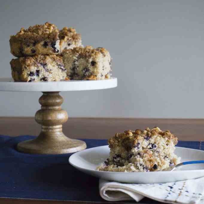 The BEST Blueberry Coffee Cake