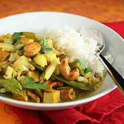 Cauliflower and Cashew Curry