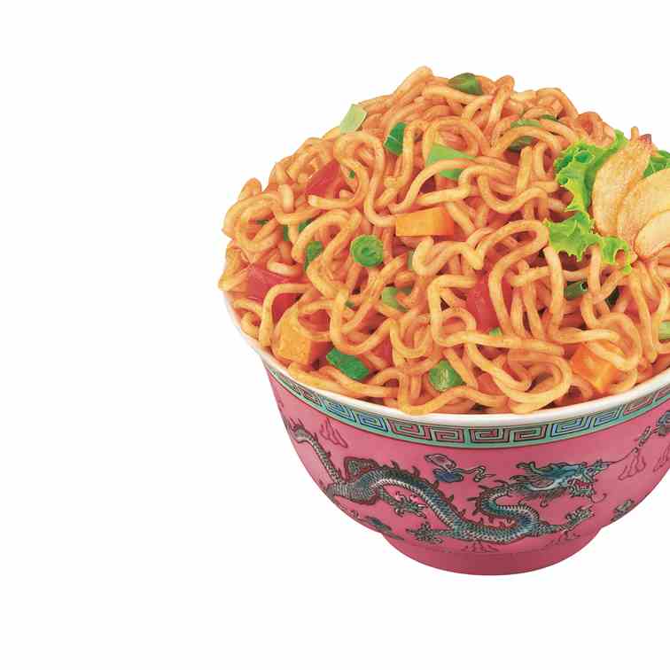 Hot Garlic Instant Noodles