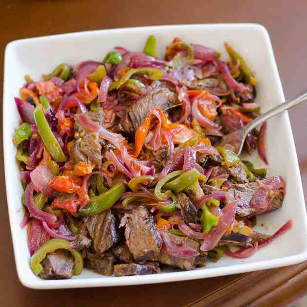 Quick Paleo Fajitas