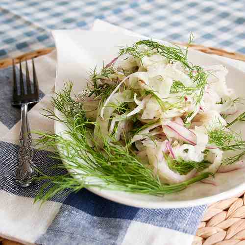 Super Quick and Easy Fennel Salad