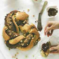 Chocolate breakfast bread 