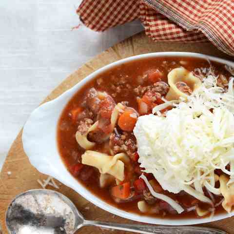 Lasagna Soup