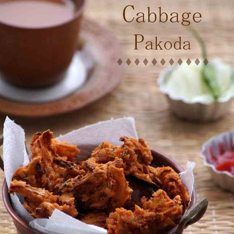 Cabbage pakora