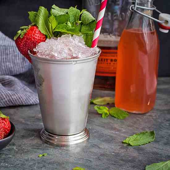 Strawberry Rhubarb Julep