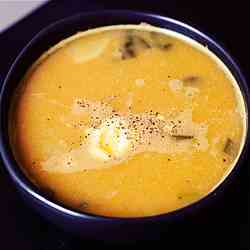 Vegan Curry Ginger Carrot Cauliflower Soup