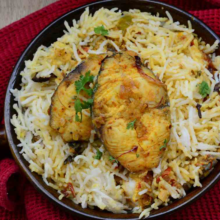 Indian Fish Biryani Recipe