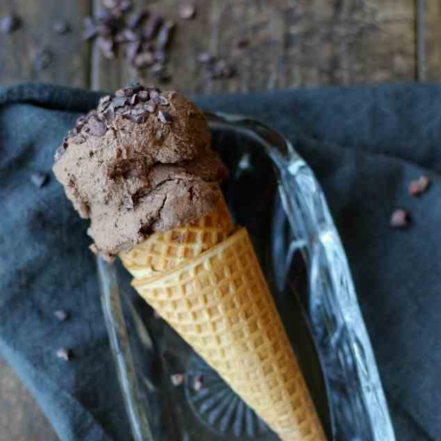 Vegan Chocolate Nice Cream