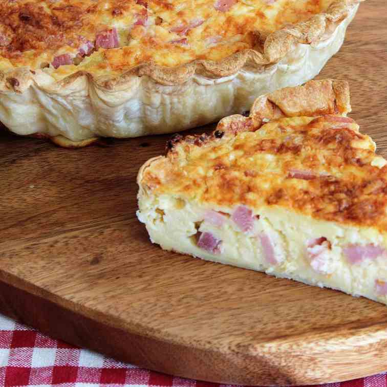 Ham and Cheese Quiche