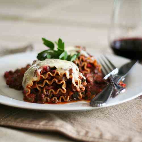 Vegetarian Lasagna Rolls