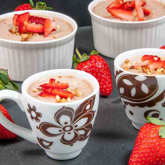 Greek Yogurt Chocolate Hazelnut Mousse