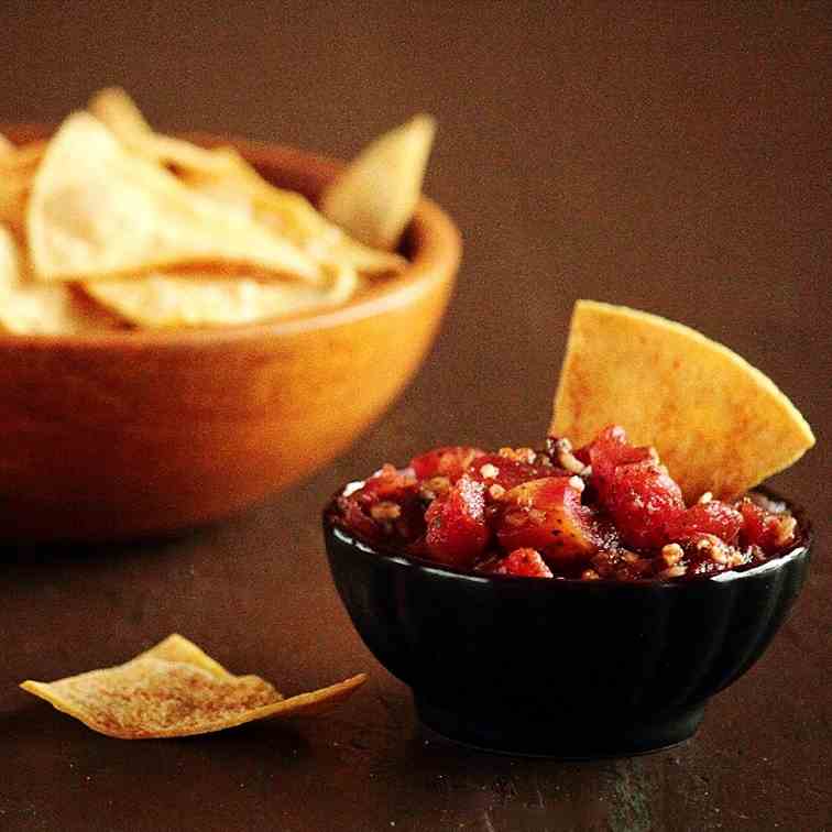 Baked Corn Tortilla Chips