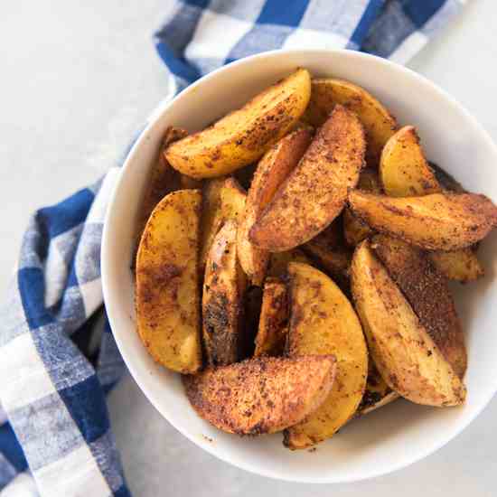 Oven Roasted Barbecue Potato Wedges