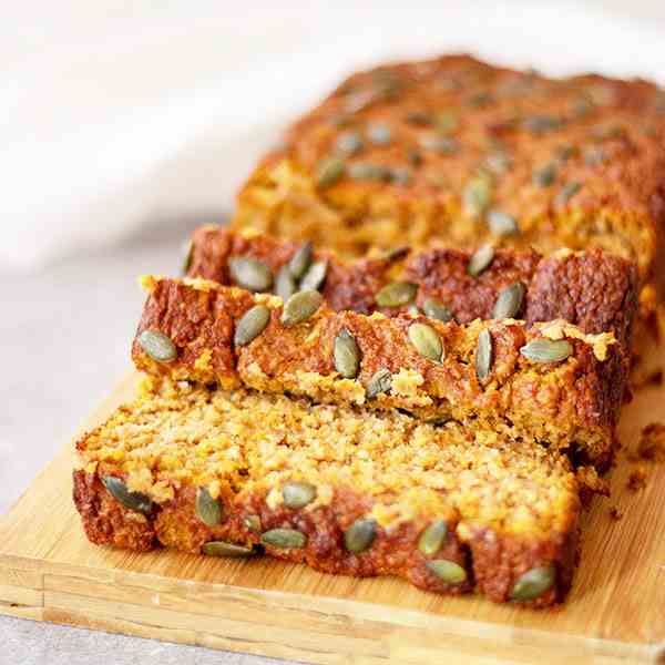 Healthy Gluten-free Pumpkin Bread