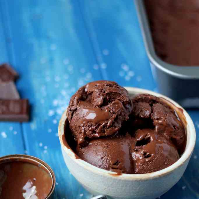 Dark Chocolate Sorbet