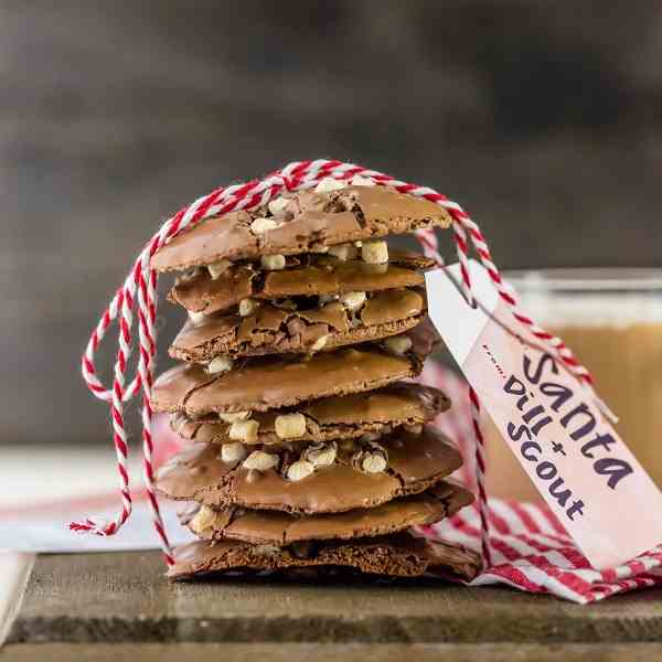 Flourless Hot Chocolate Cookies