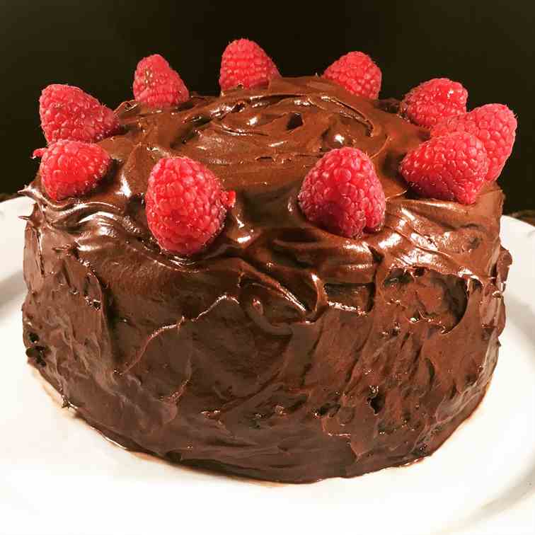 Chocolate Raspberry Cake