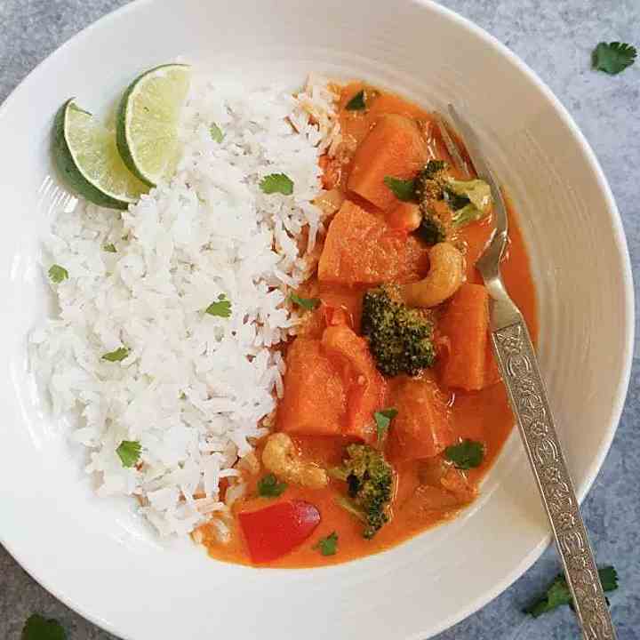 Thai Pumpkin Red Curry