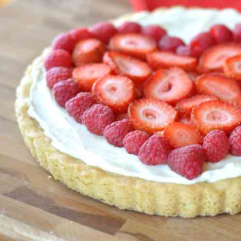 Valentine's Fruit Pizza