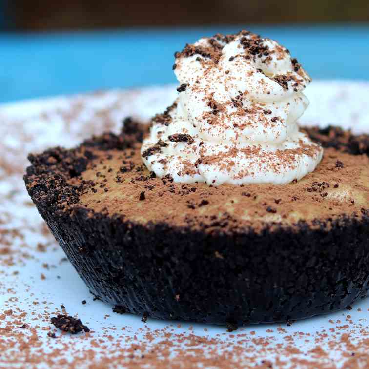 Boozy Tiramisu Mini Pies with Cookie Crust